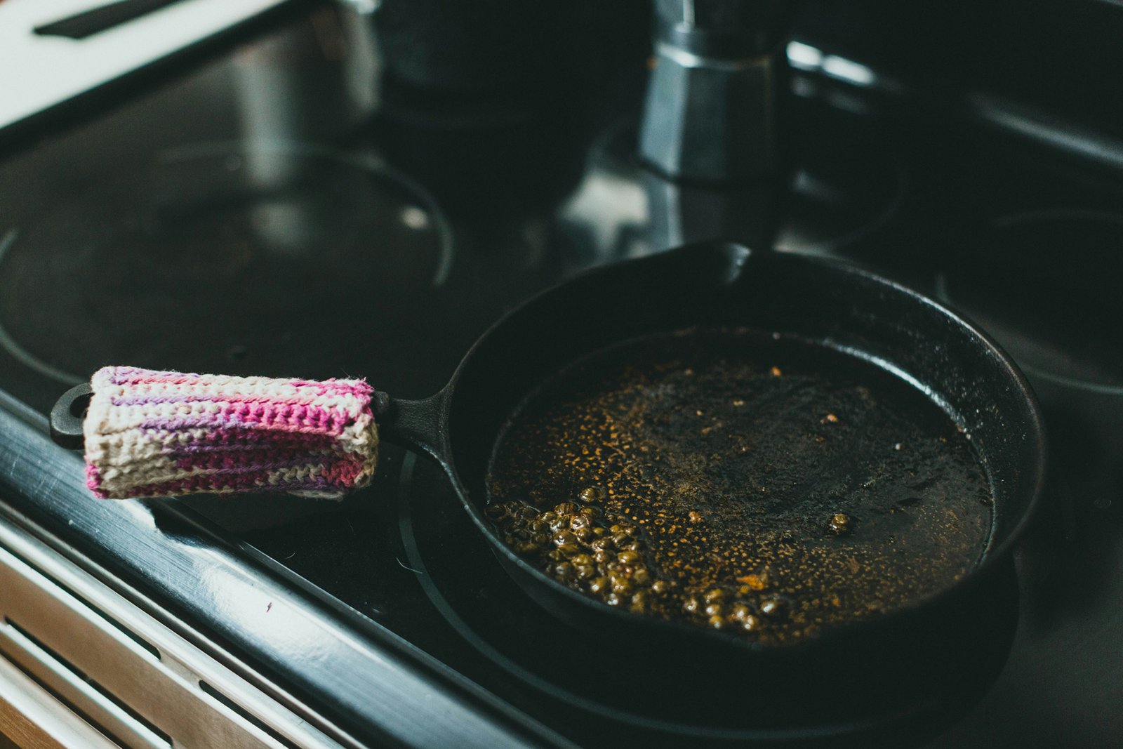 Fettflecken auf Küchenoberfläche